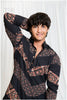 Shades Of Ajrakh - Alternate Zag - Black