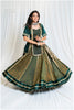 Shades Of Ajrakh - Mashru Handblock EL Outfit - Green