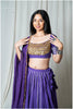 Royal Golden Purple Lampi Set
