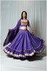 Royal Golden Purple Lampi Set