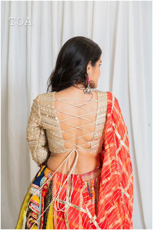 Shades of Border - Satrangi 2.O Top