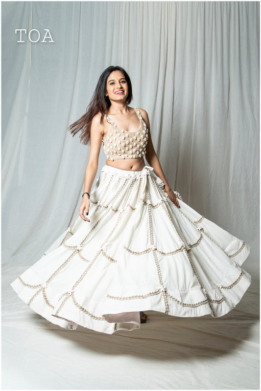Kodi Jaal Off White Set