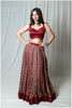 Premium Design Gaji Blouse (Maroon - SL)