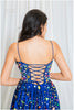 Pop Up Vibe Corset Dress - Royal Blue