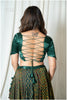 Premium Design Gaji Blouse (Green - EL)