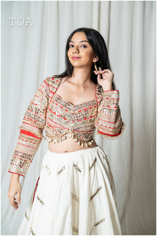 Laal Masakali Blouse