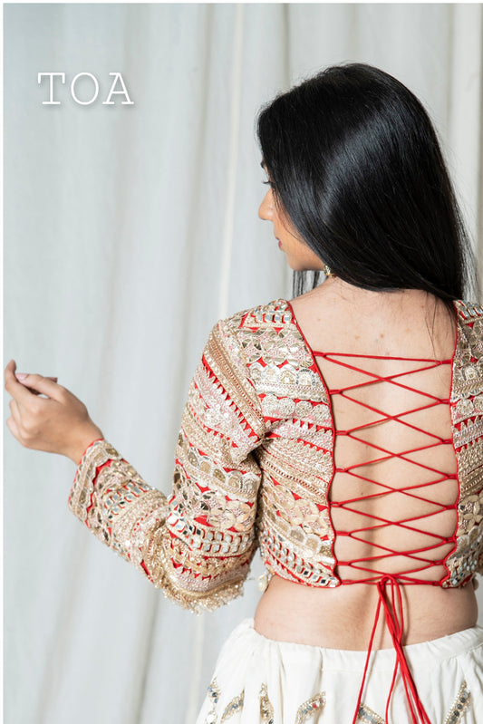 Laal Masakali Blouse