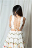 Off White ZigZag Zariya Skirt Set