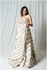 Off White ZigZag Zariya Skirt Set