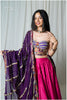Gulaabi RaaniSa Silk Skirt & Vintage Corset Set
