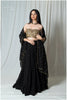 Black Sequins Sitara set