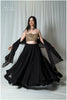 Black Sequins Sitara set