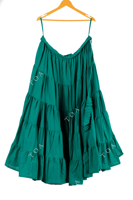 INDIGO GREEN TIRE SKIRT Tire Skirts 18 mtrs flare