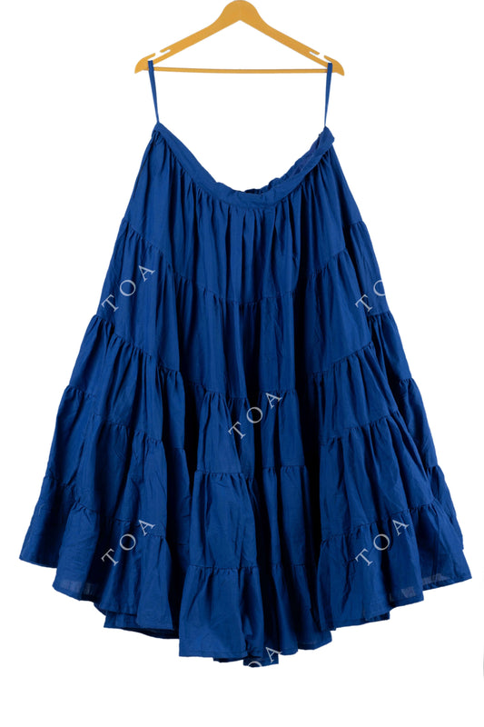 Royal Blue Tire Skirts 18 mtrs Flare