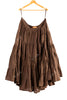 Coffe Brown Tire Skirts 18 mtrs flare