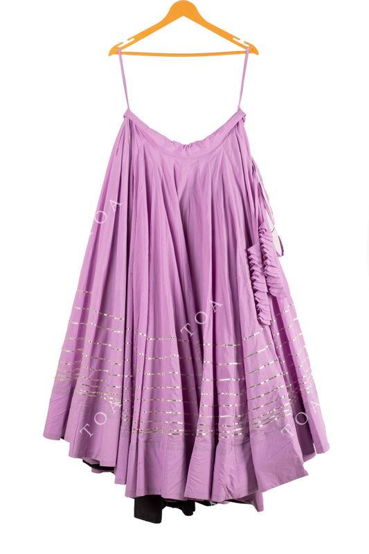 Light Purple Horizontal Tui Skirt 15 Meters Flare