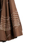 Coffee Brown Horizontal Tui Skirt 15 Meters Flare