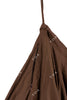 Coffee Brown Horizontal Tui Skirt 15 Meters Flare