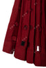 Maroon Self Mirror Work Skirt 9+ Mtrs Flare