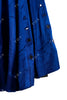 Royal Blue Gajji Mirror Skirt 24 Kalli