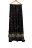 Vintage Vibe Bandhani Dupatta Black