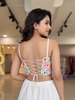Zig Zag Mirror Blouse - Off White