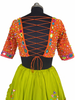 Orange Multi Pop Up Vibe Long Blouse Only EL