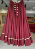 Maroon Single Line Border 15 Meters Flare