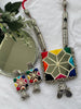 Multi - Mirror Oxidized Necklace - JJ