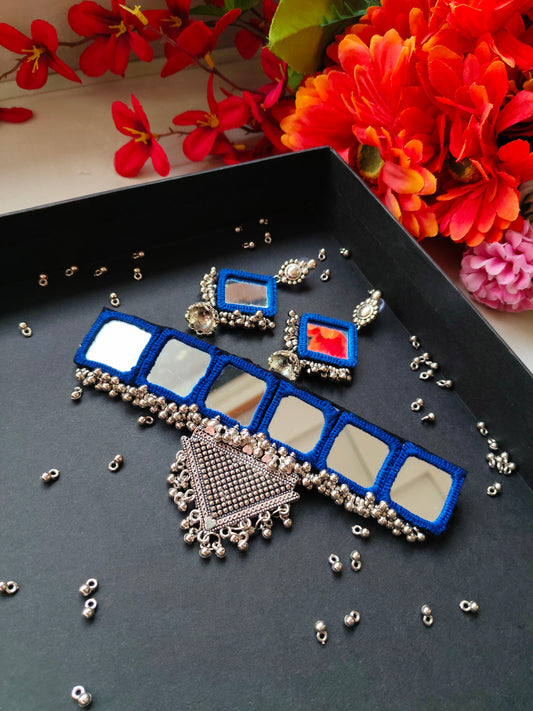 Choker Mirror Necklace - JVD