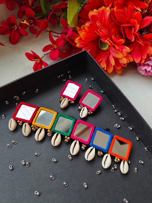 Choker Mirror Necklace - JVD