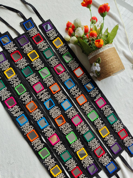 Multi Thread Mirror Waist Belt (1 pc) - JVD