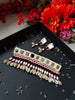 Choker Mirror Necklace Off white - JVD
