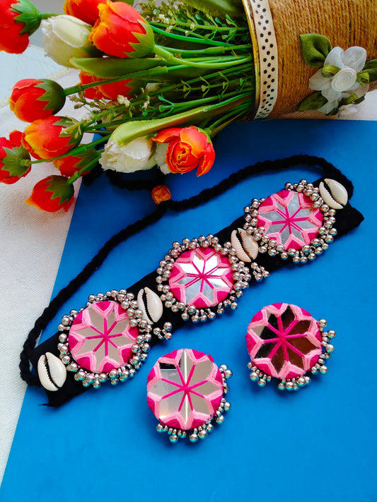Choker Mirror Necklace -JVD