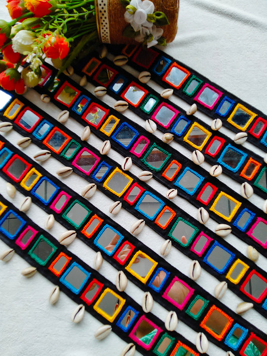 Multi Thread Mirror Waist Belt (1 pc) - JVD