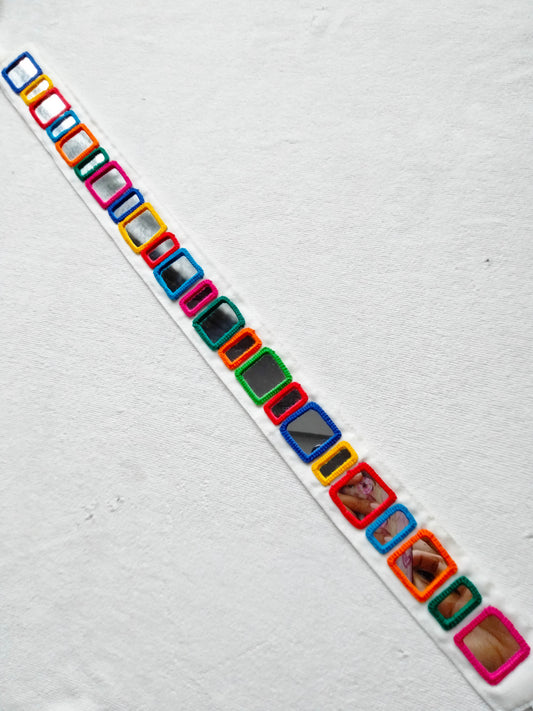 Multi Thread Mirror Waist Belt (1 pc) - JVD