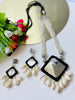 Black Mirror & Shells Necklace - JJ
