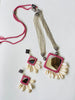 Lilac Mirror & Shells Necklace - JJ