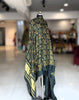 Premium Bottle Green Modal Gaji Ajrakh Dupatta