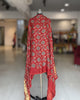 Premium Red Modal Gaji Ajrakh Dupatta