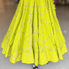 Atrangi Skirt Only - Lime Green