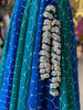 Rangeen Skirt - Peacock Hues