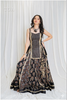 Shades Of Ajrakh - Mashru Handblock Top Black - SL