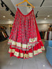 Shades Of Ajrakh Collection - The Red Leela Skirt only