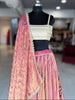 Pink Aura kanjivaram Ensamble Outfit