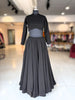 Flary georgette Skirt - Black