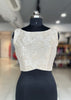 Off White Banarasi Top 2.0