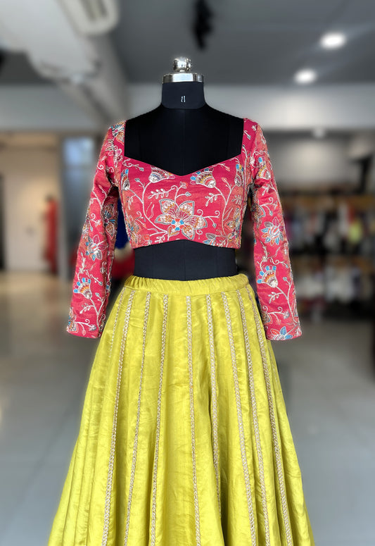 Lime Green To Pink Outfit 2.0