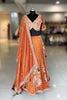 Beautiful Rust Charm Lehenga Outfit