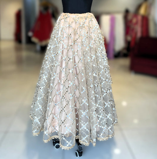 Champagne Glimmer Skirt Only